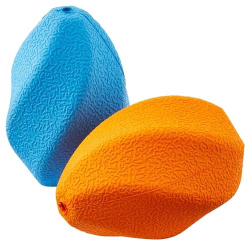 Interactive Durable Natural Rubber Dog Treat Dispensing Enrichment Chew Toy for Medium Dogs (Medium)
