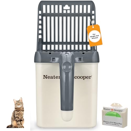 Neater Scooper Standard Cat Litter Scoop (Gray / Standard - 15 Bags)