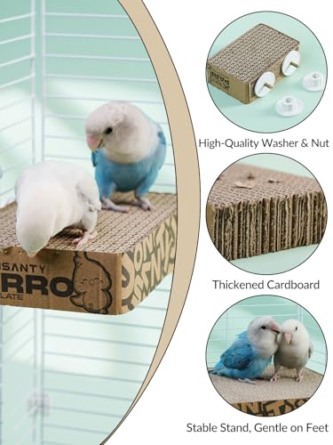 7.3 Inch Paper Bird Toys (M)