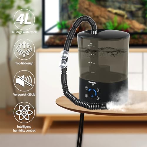 WACOOL Reptile Fogger Mister 4L No (Single Hose)