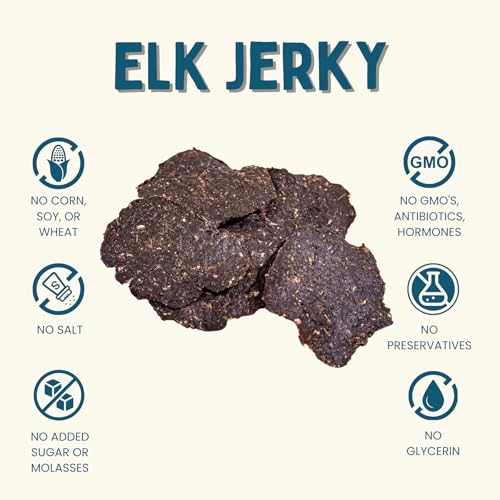 Winnie Lou Elk Jerky Dog Treats (2.5 Ounce (Pack of 1))