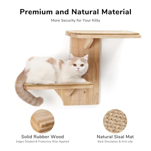 Cat Wall Shelves (Sisal mat)