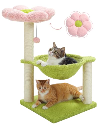 Flower Cat Tree (28" / Pink)