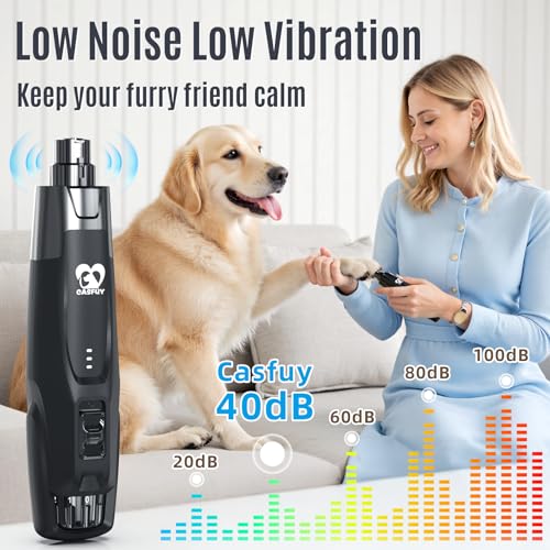 New 6 Speed Dog Nail Grinder (Black)