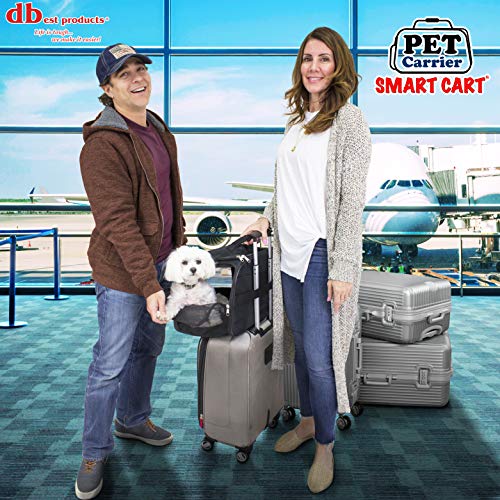 Pet Smart Cart Carrier (Carrier Only / 21.0"L x 12.0"W x 16.0"H / Black)