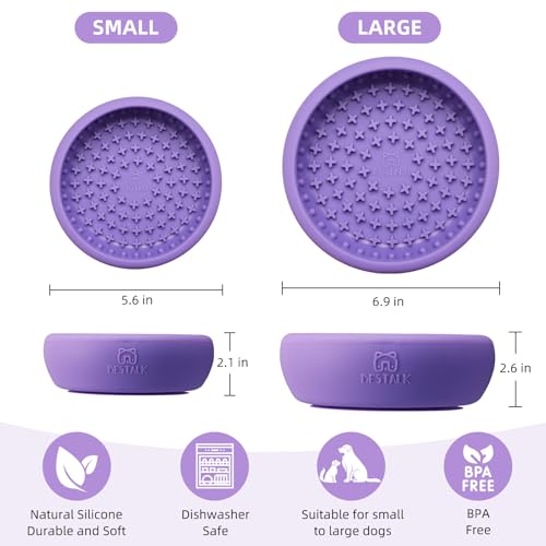 Dog Lick Bowl (Small / Purple)