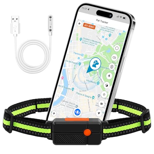 Wireless GPS Dog Fence Collar with 12