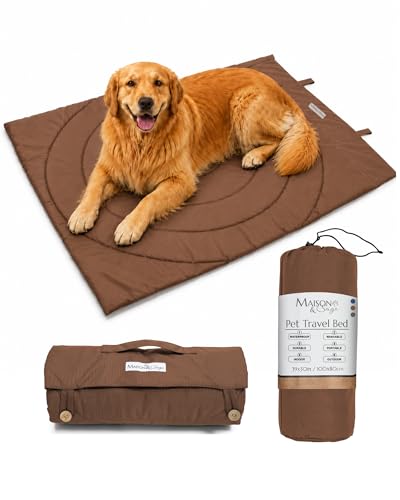 Dog Travel Mat (Brown)