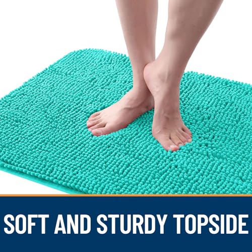 Dog Door Mat for Muddy Paws 59x32 (Teal / 59" X 32")