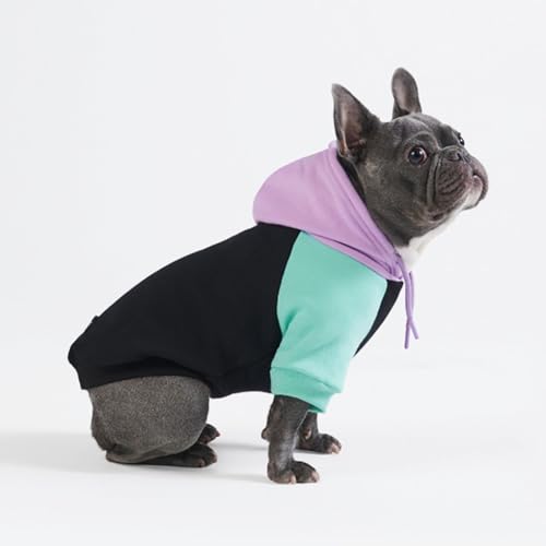 Dog Hoodie Buttery (Cyber Punk / X-Large)