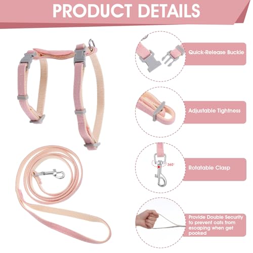 Cat Harness and Leash Set (Rabbit)