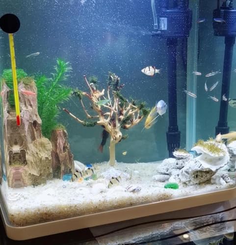2pcs Small Bonsai Aquarium Tree