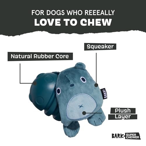 Bear Hugger Super Chewer (Grey Bear - Large)
