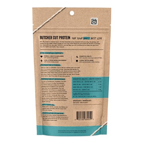 Freeze Dried Bully Sticks Dog Treats (3 Count (Pack of 1))
