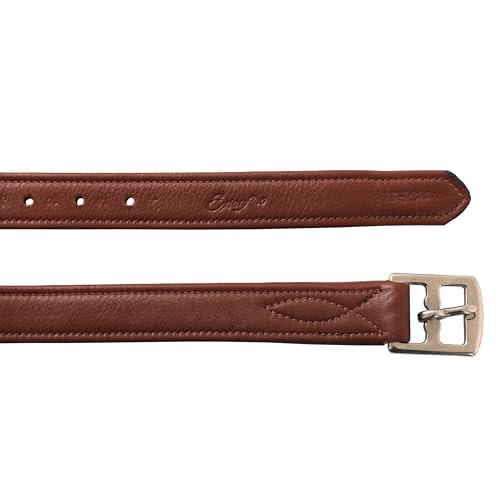 Exion Stirrup Leathers for English Saddles (145 cm / 58" / Oak Brown)