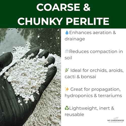Perlite for Plants (Coarse and Chunky Perlite / 15 quarts)