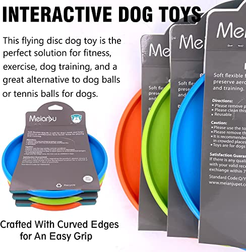 Dog Flying Disc (Blue & Green & Orange)