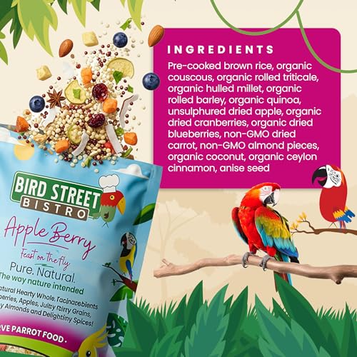 Parrot Food Parakeet & Cockatiel Food (1.13 Pound (Pack of 1))