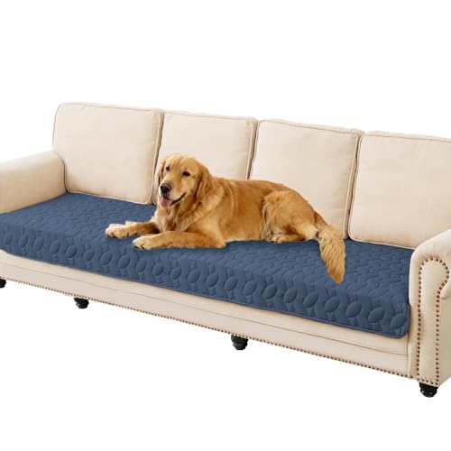 Waterproof Pet Bed Cover Anti (30x80 Inch (Pack of 1) / Navyblue)
