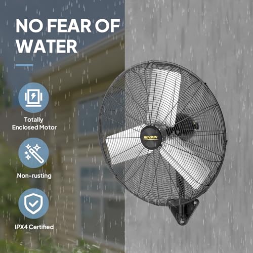 20 Inch Industrial Wall Mounted Fan