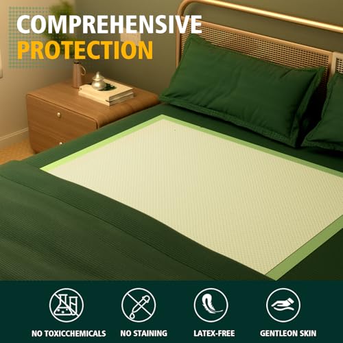 Disposable Bed Pads 40"X40" 50pcs Extra Large Pee Pads (40"x40"-50counts)