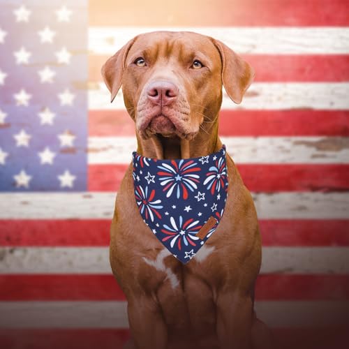 American Flag Dog Bandana (X-Large / Flag-1)