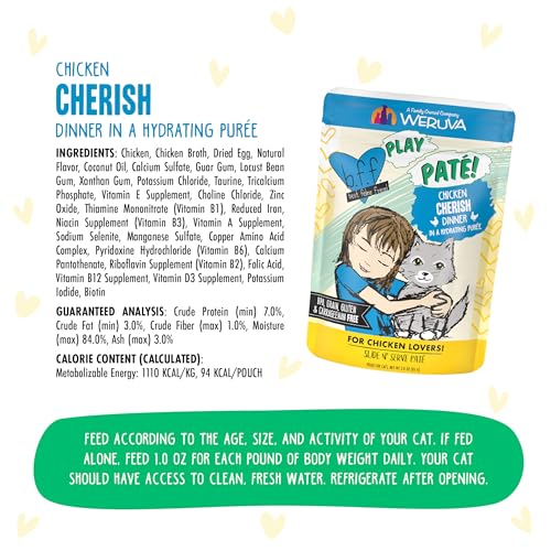 B.F.F. PLAY Best Feline Friend Paté Lovers (3 Ounce (Pack of 12))