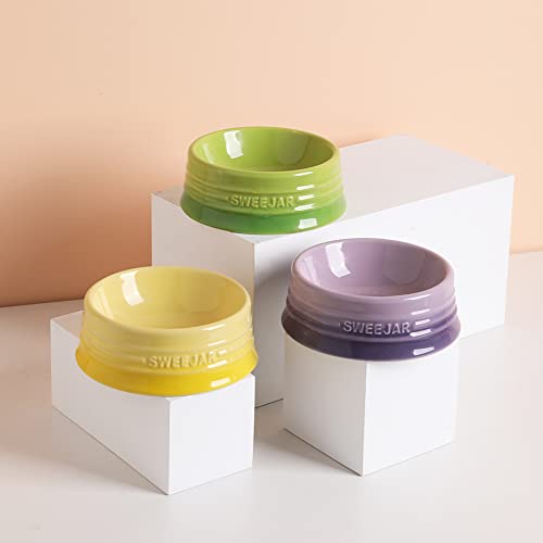 Sweejar Gradient Dog Bowl (Small (8oz) / Gradient Purple)