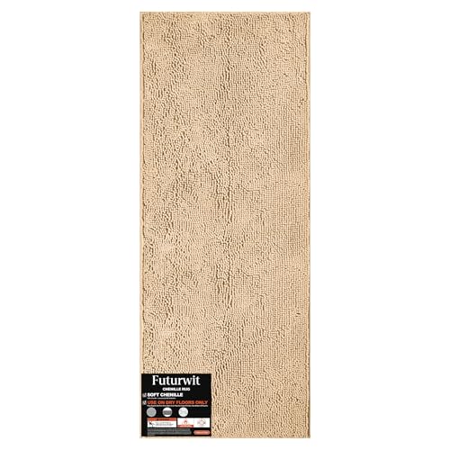 Dog Door Mat for Muddy Paws (60"x24" / Beige)