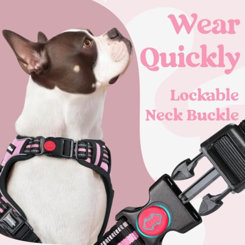 Dog Harness for Large (X-large / Pink)