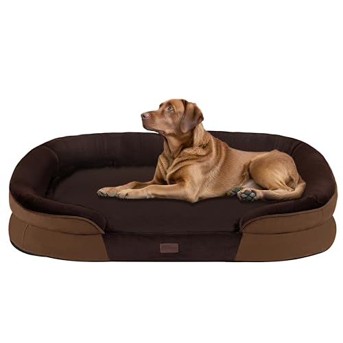 Orthopedic Waterproof X (Brown / X-Large(45 x 32 x 7 inch))