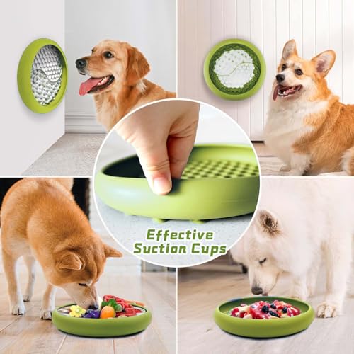 Dog Lick Bowl (Green / Large)