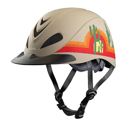 Rebel Bold Horse Riding Helmet (Large / Southwest Sun)