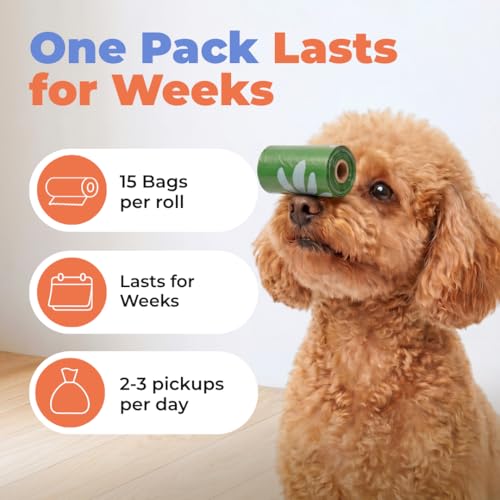 GRS Poop Bags for Dogs (Green (Unscented) / 600 Bags)
