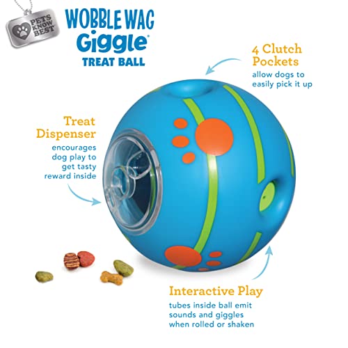 Treat Ball Interactive Dog Toy & Treat Dispenser (Treat)