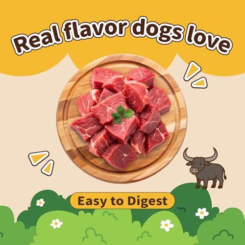 Natural Buffalo Dog Treats (4.5 Pound (Pack of 1))