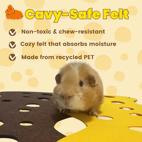 Guinea Pig Tunnel and Tube (Yellow)