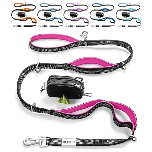 Heavy Duty Dog Leash for Large Dogs (Hot Pink)