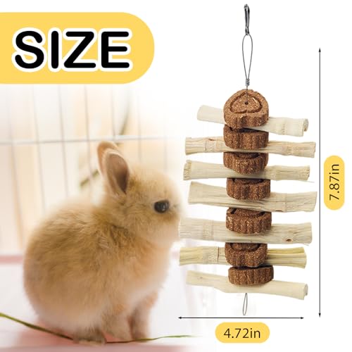 4 PCS Bunny Chew Toys for Teeth