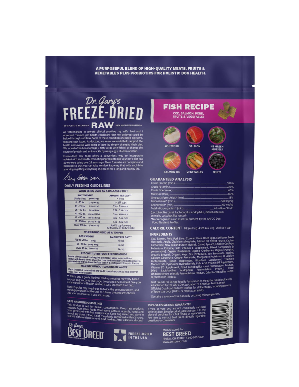 Dr. Gary's Best Breed Freeze (4 Ounce (Pack of 1))