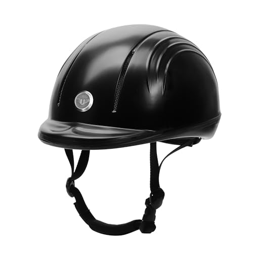 Starter Basic Horse Riding Helmet (Large / Black)