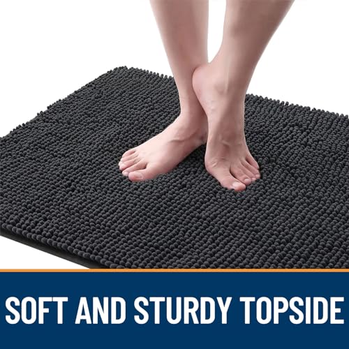 Dog Door Mat for Muddy Paws 47x17 (Dark Grey / 47" X 17")