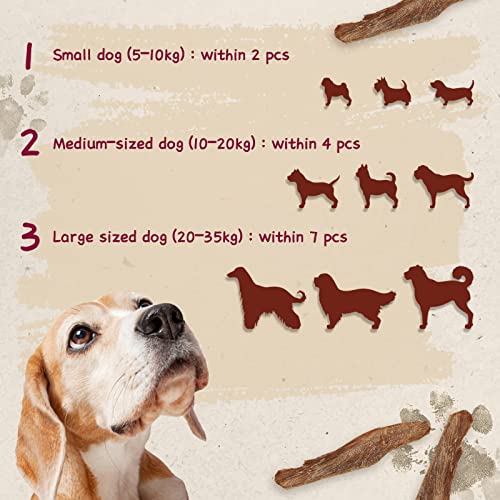 Dog Treats Jerky Duck Crisp Flakes