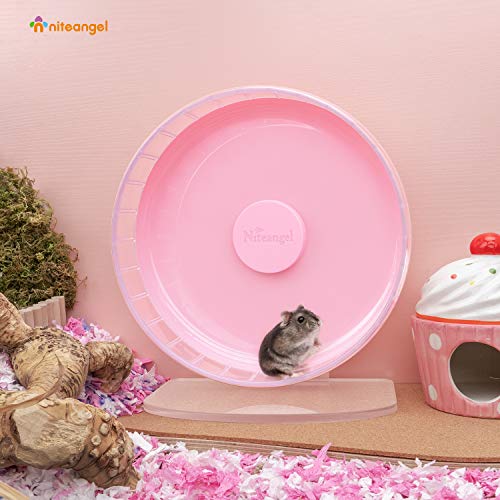 Super Silent Hamster Exercise Wheels (Medium / Pink)