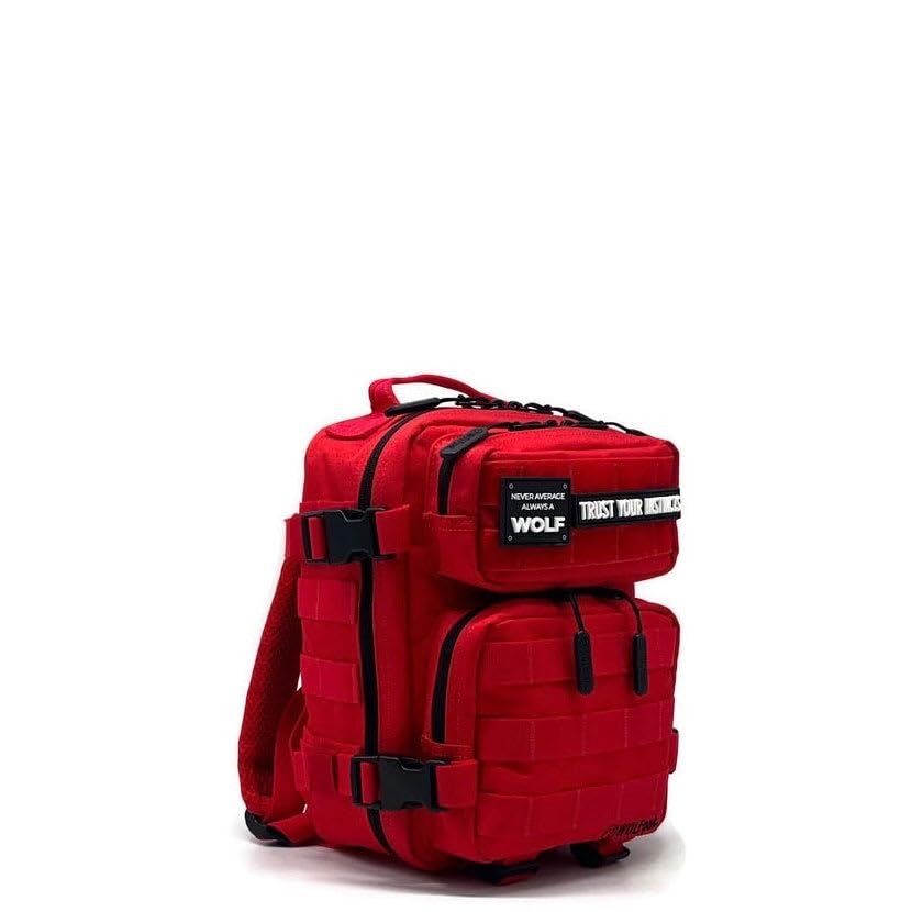 9L Mini Backpack 1000D Compact Gym EDC Bag (Elite Red)