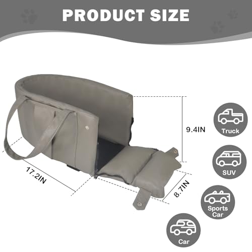 Portable Small Dog Seat for Car