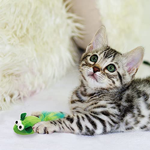 5 Pack Interactive Catnip and Feather Cat Toys