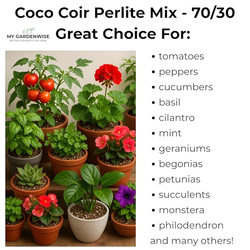 Coco Perlite Coco Coir Perlite Mix (Coco Coir Perlite Mix 70/30 / 30 quarts)