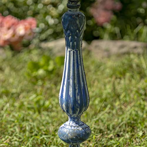 Pedestal Style Birdbath (Blue)