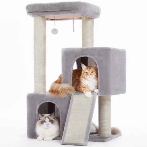 Large Cat Tree (Gray / 45 Inches)